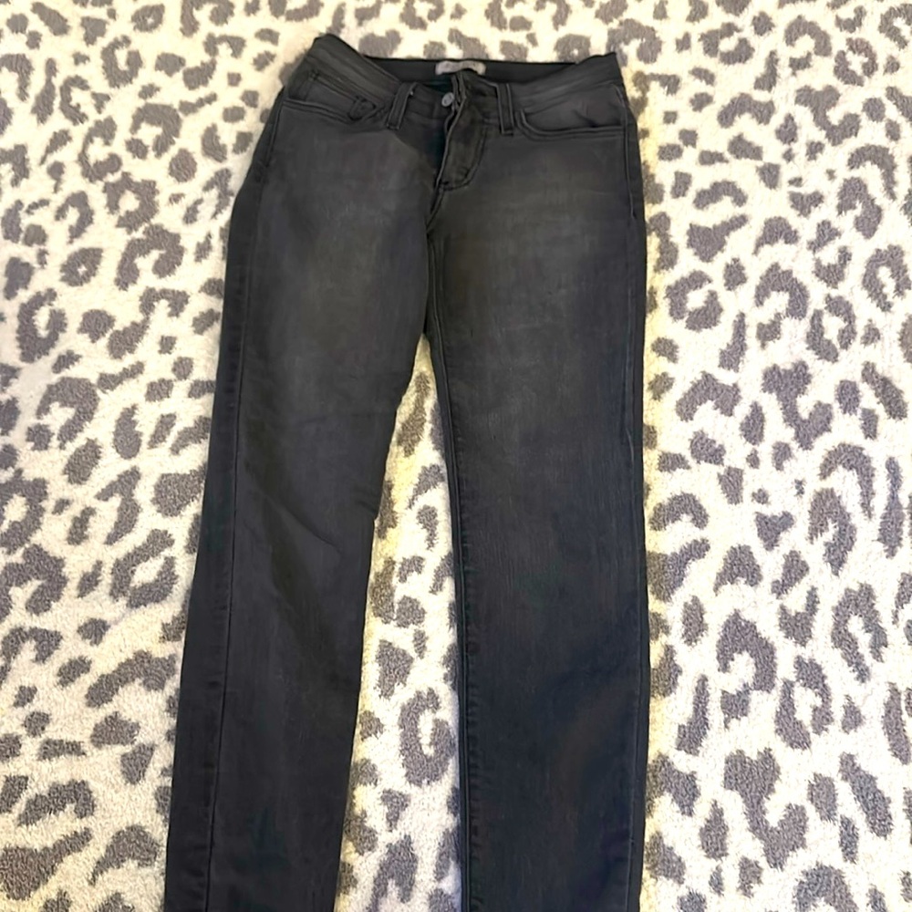 2 for $10 Judy blue dark grey/ black washed denim size 3
